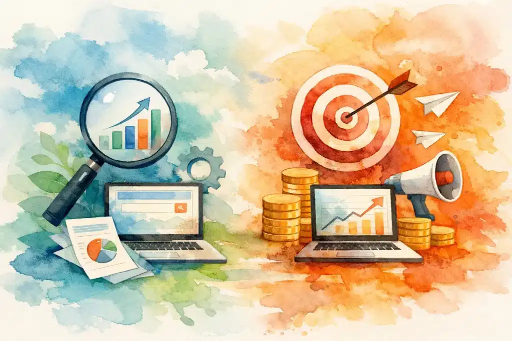 SEO vs SEM for B2B: What Drives Revenue?
